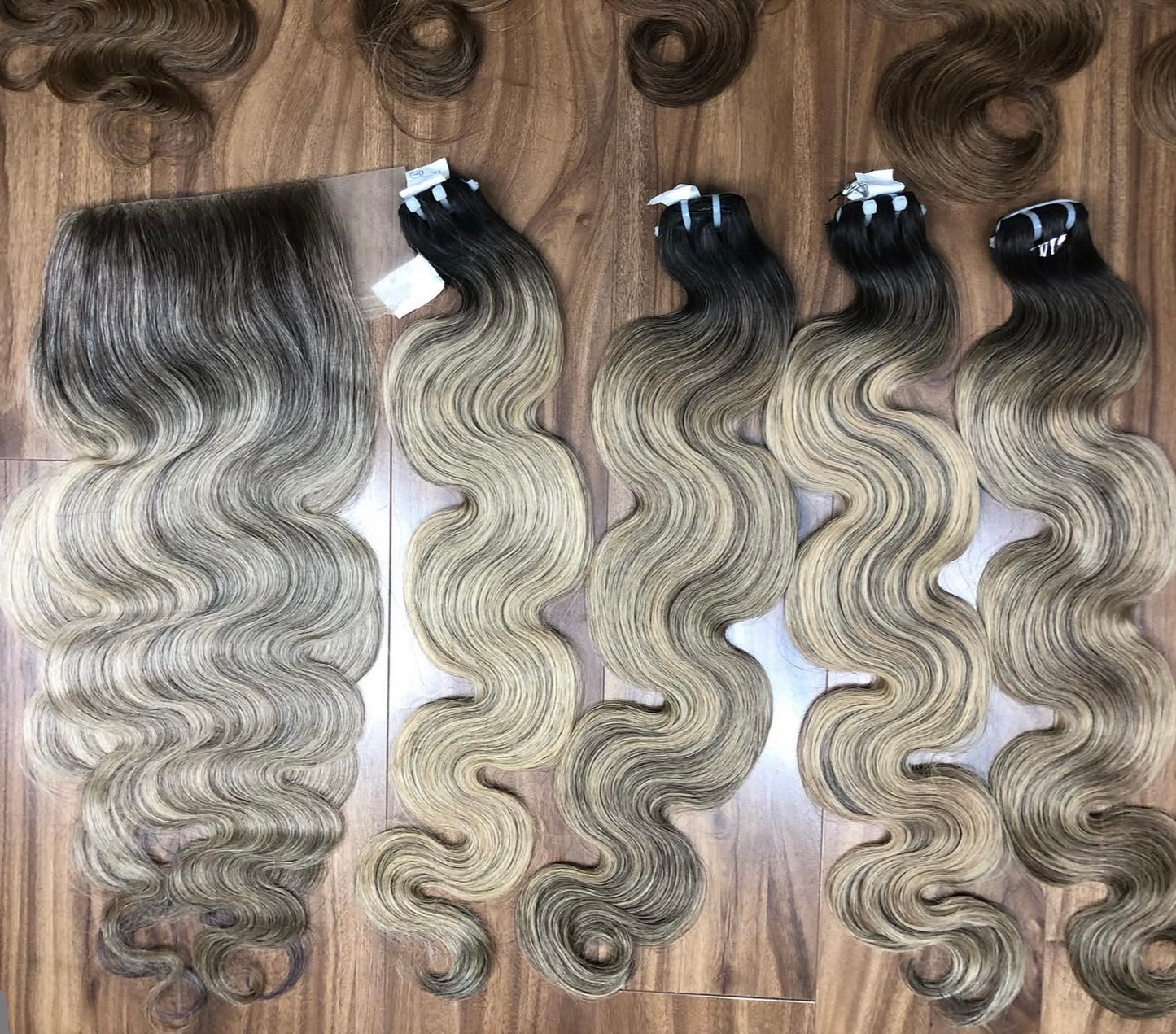 RAW BODY WAVE OMBRÉ (CINNAMON SWIRLS)